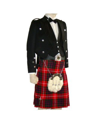 Modern Fraser Tartan Kilt Outfit