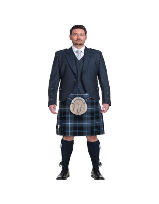 Patriot Ancient Irish Scottish Tartan Kilt Outfit