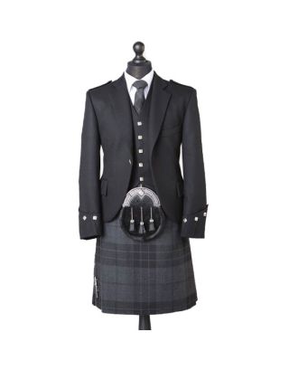 Scottish Argyle Tartan Kilt Outfit 