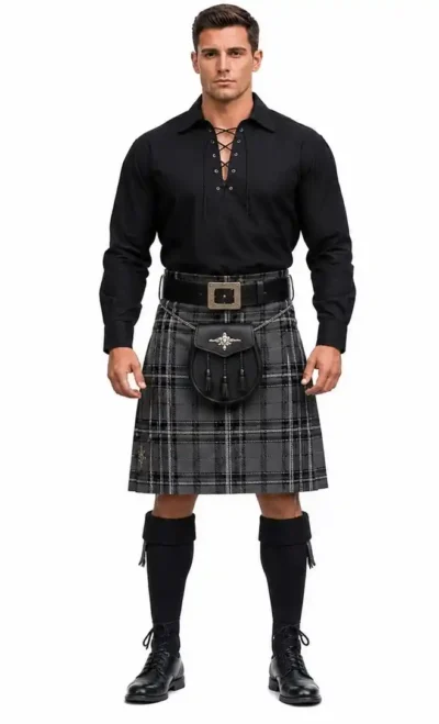 Kyle Family tartan kilt