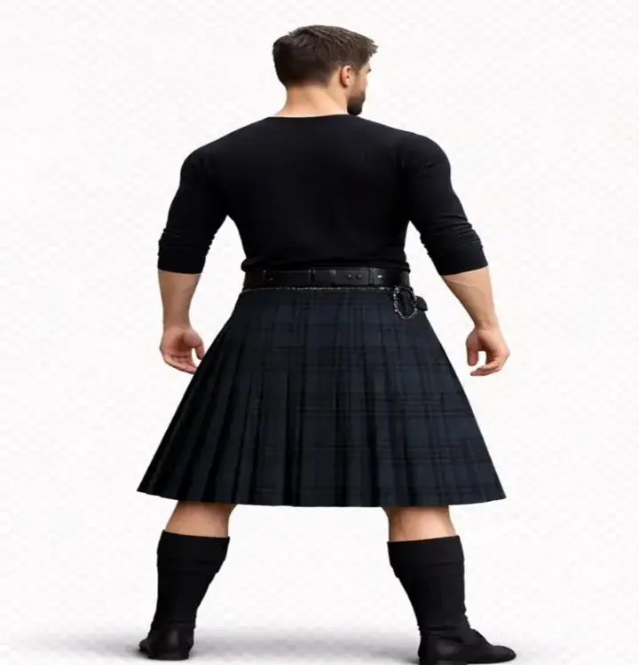 Night Watch Tartan Kilt - Image 3
