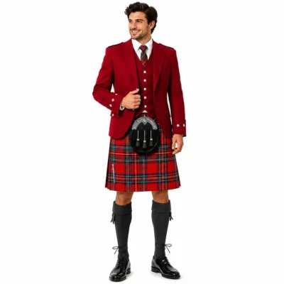 red jacket