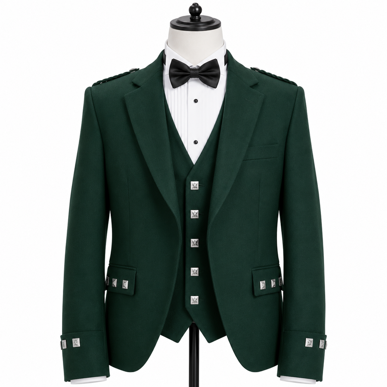 darg green argyle jacket