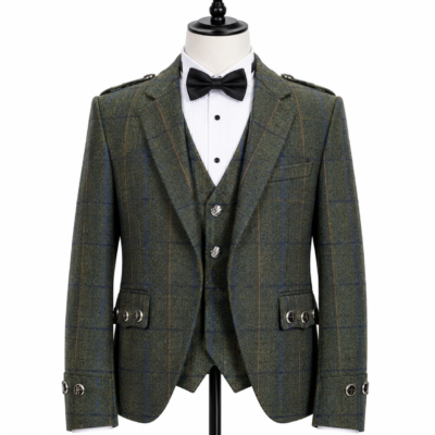 Check Argyll Tweed Jacket