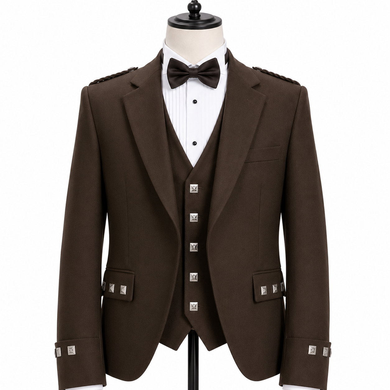 Brown Argyle Jacket