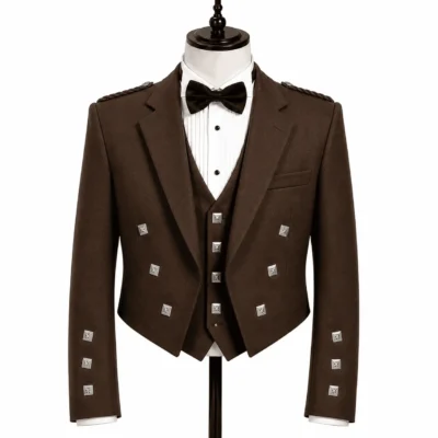 brown kilt jacket kiltandkitls.com