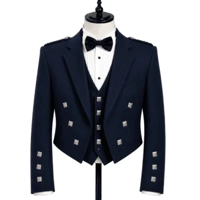 Navy blue Prince charlie jacket
