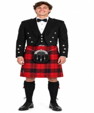 Robertson Red Tartan Kilt