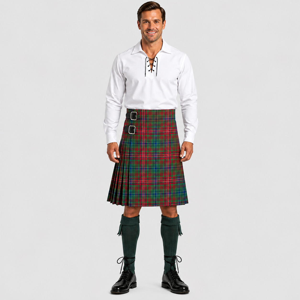 Willison Muted Tartan Kilt - Image 2