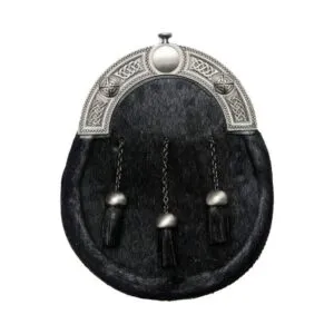 Antique Knot Black Full Dress Sporran