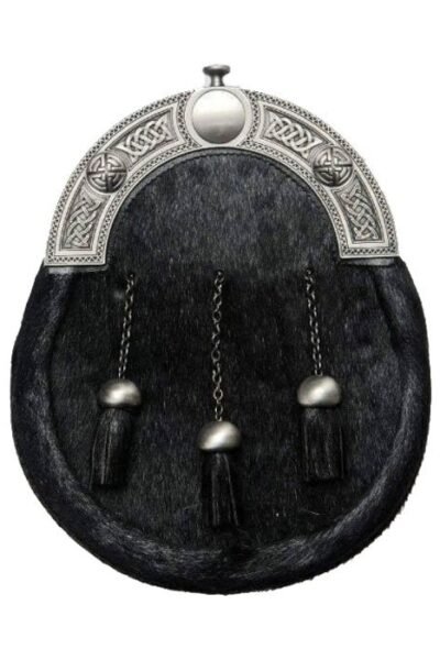 Antique Knot Black Full Dress Sporran