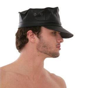 Army Stylish Leather Hat