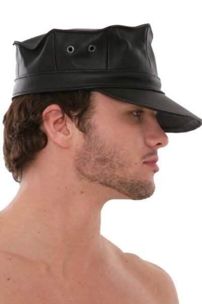 Army Stylish Leather Hat
