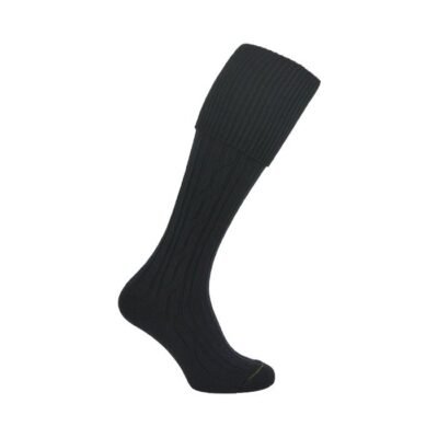 Black Kilt Sock
