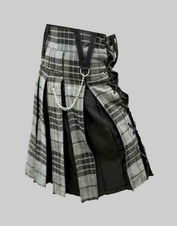 Utility and Tartan Hybrid Kilt