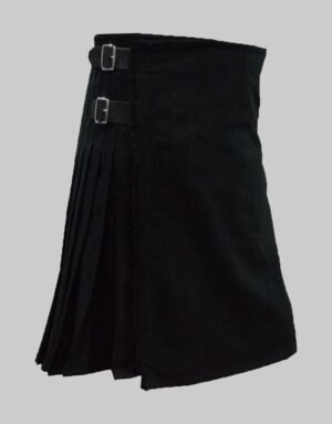 Black Tartan Kilt For Men