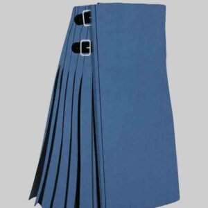Blue Modern Plain Colored