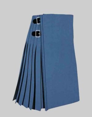 Blue Modern Plain Colored