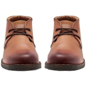 Brown Leather Ghillie Shoes