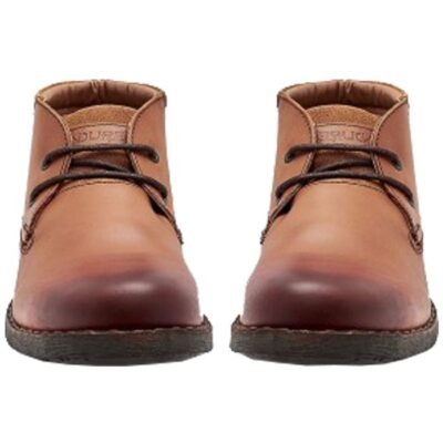 Brown Leather Ghillie Shoes
