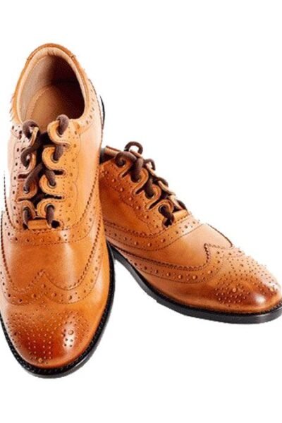 Brown Leather Scottish Shoes