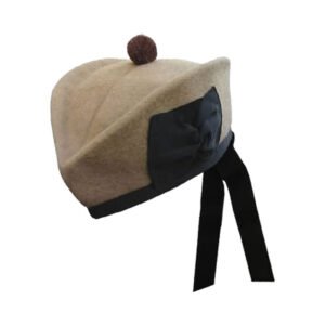 Camel Glengarry Scottish Hat