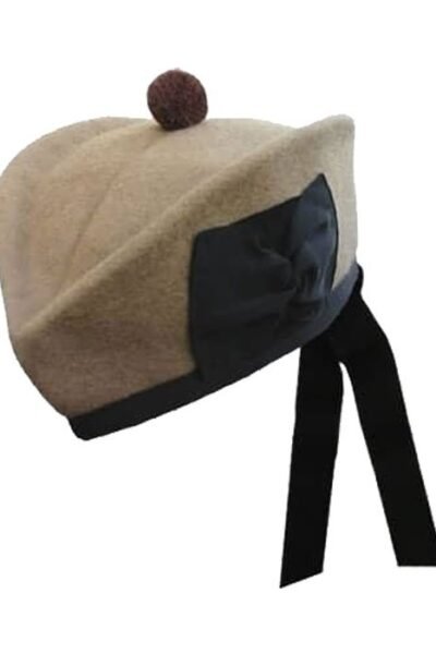 Camel Glengarry Scottish Hat