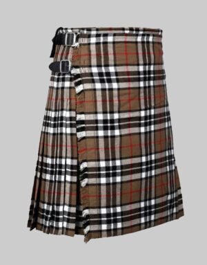 Camel Of Thompson Tartan Kilt