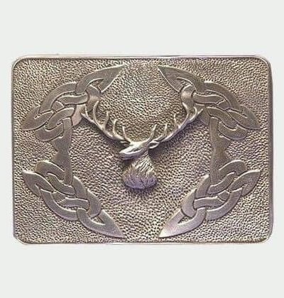 Clan Crest Kilt Buckle