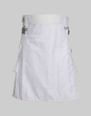 Classic White Utility Kilt