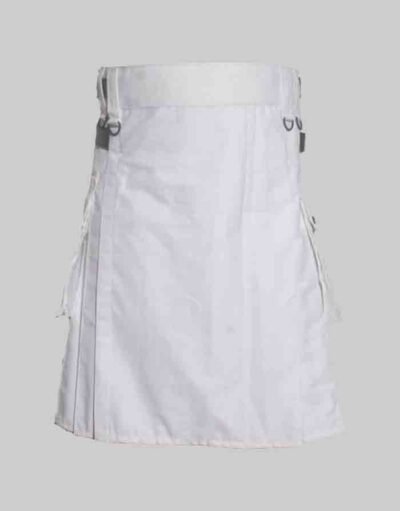Classic White Utility Kilt