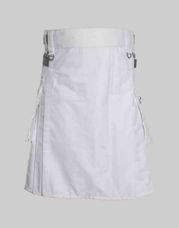 Classic White Utility Kilt
