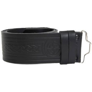 Embossed Kilt Belt
