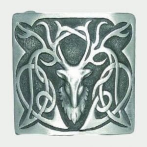 Enamel Stag Buckle