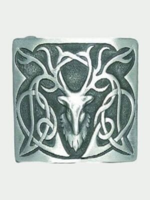 Enamel Stag Buckle
