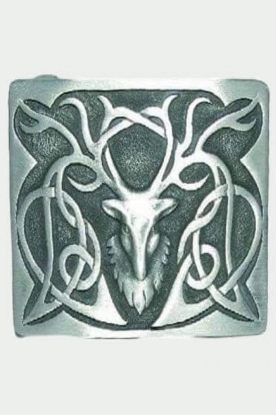 Enamel Stag Buckle