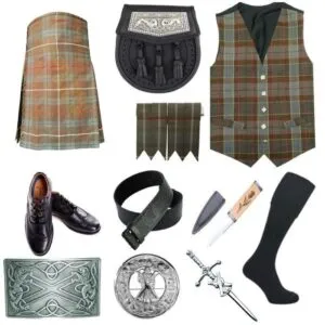Fraser Weathered Tartan Kilt  Deal