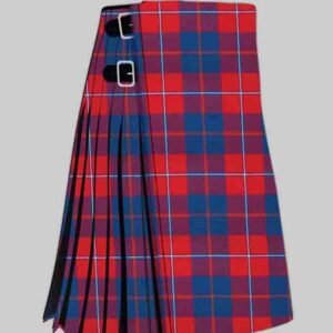 Galloway Red Modern Tartan Kilt