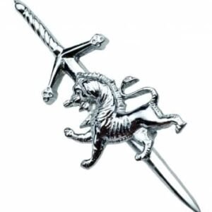 Highland Scottish Rampant Lion Kilt Pin