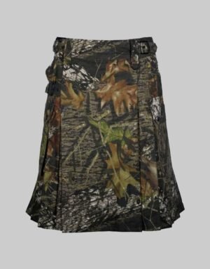 Jungle Camo Utility Kilt With Cargo Pockets Modern Kilt