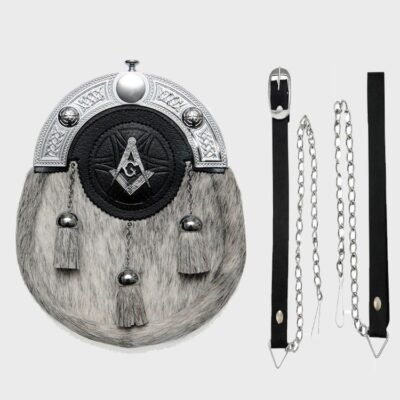 Masonic Chrome Full Dress Sporran