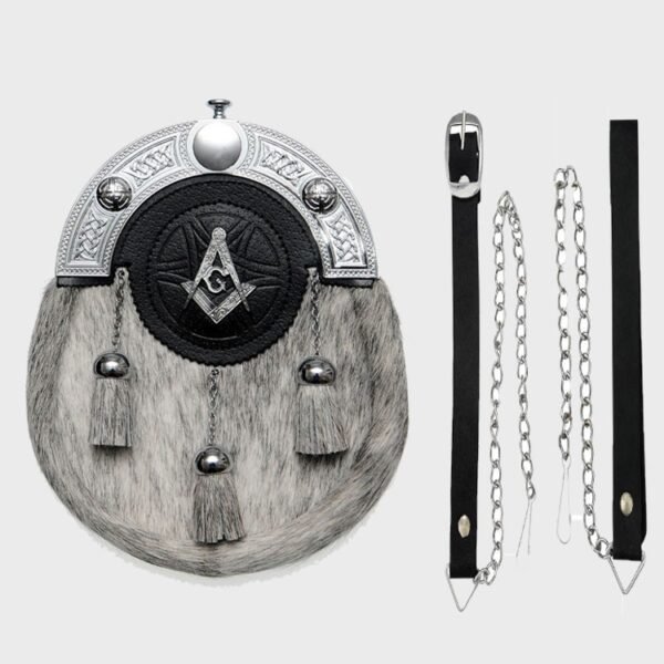 Masonic Chrome Full Dress Sporran