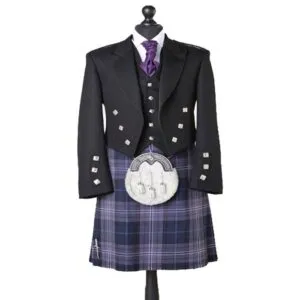 Modern Prince Charlie Tartan Kilt Outfits