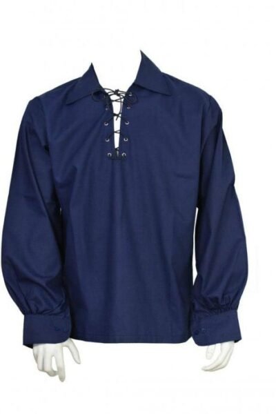 Navy Blue kilt Shirt