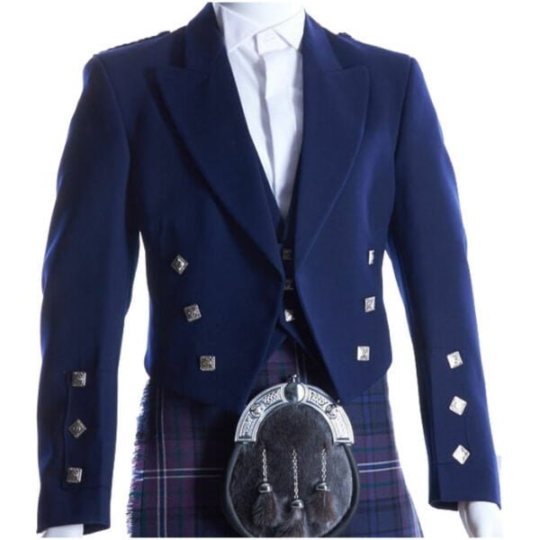 Navy Blue Prince Charlie Jacket