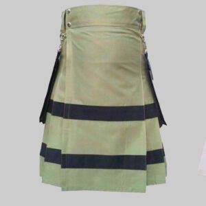 Olive Green Utility Kilt