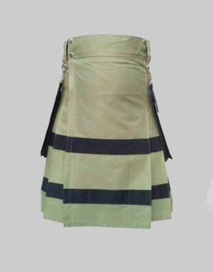 Olive Green Utility Kilt