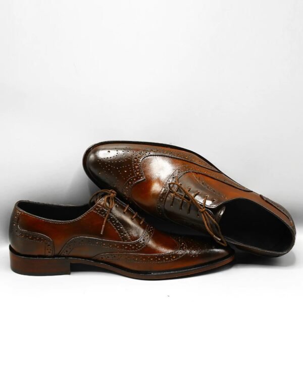 Premium Brogue Leather shoes - Image 3