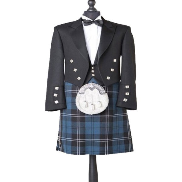 Men Kilt Outfit with Prince Charlie  Jacket