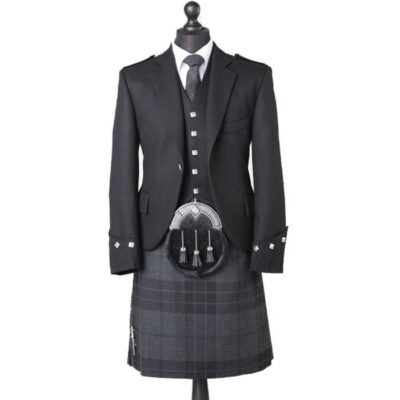 Scottish Argyle Tartan Kilt Outfit